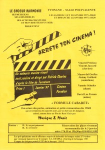 1997 Arrête ton cinéma